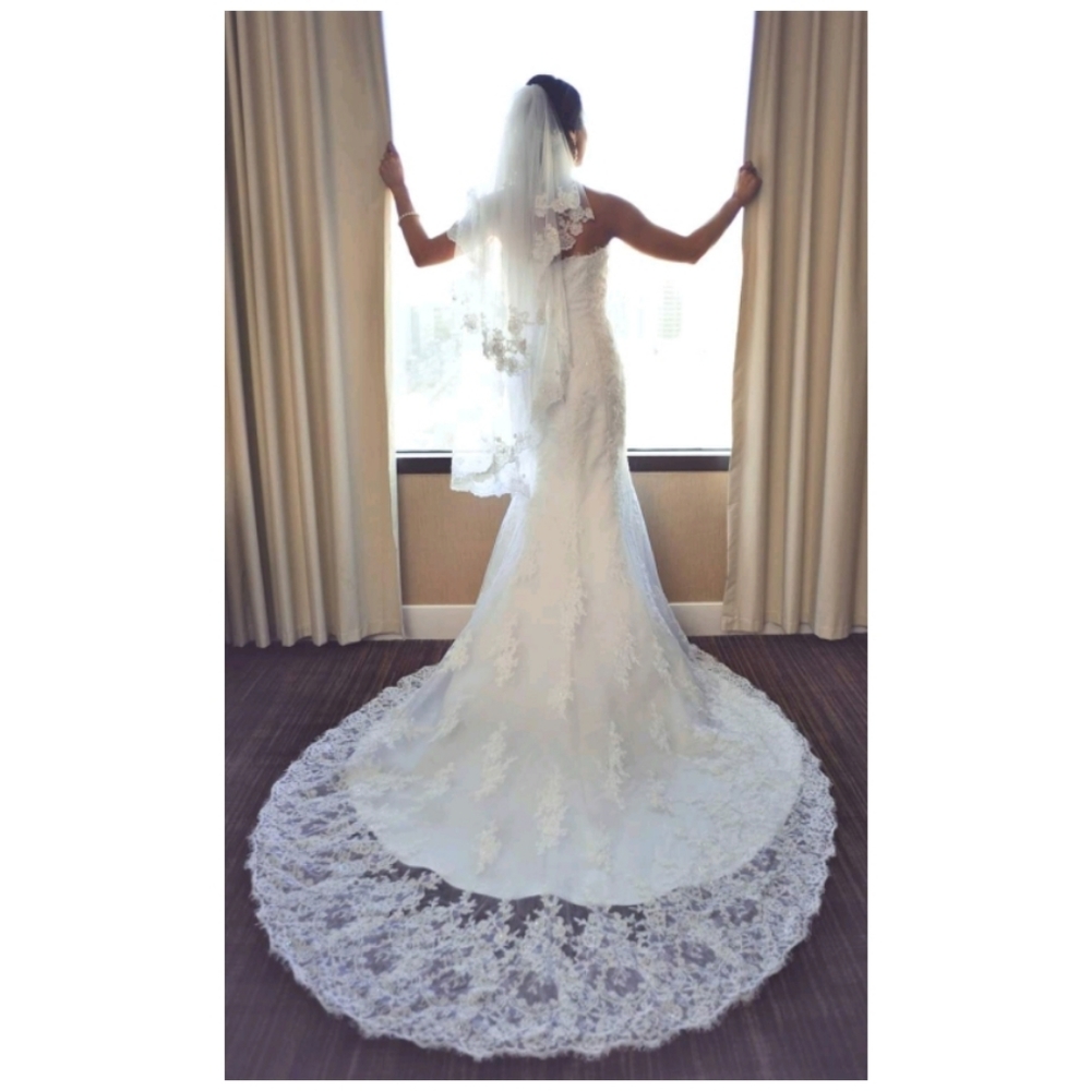 Elegant Fit and Flare Wedding Gown by Couture Collection